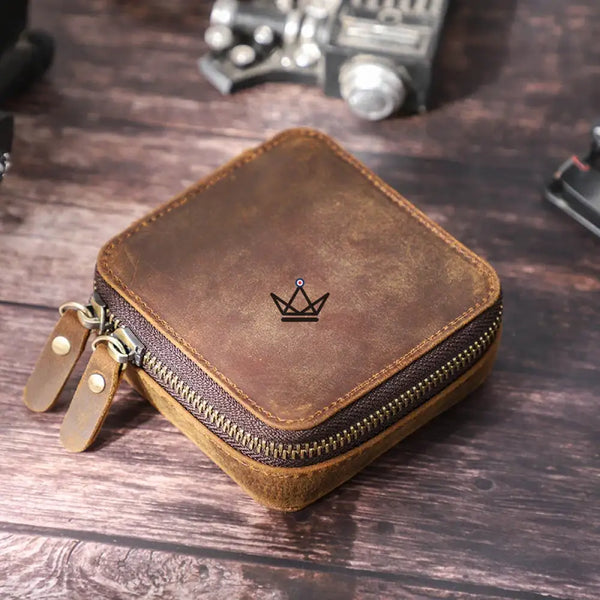 Customizable Leather Jewelry Box – Voyageur Nova – 2/7