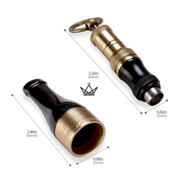 Coffret du Cigare de luxe 10 pièces - EZOV - - Briquet Out - Cadeau, Noël, Anniversaire, Original - Atelier Atypique