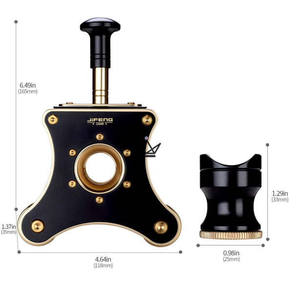 Coffret du Cigare de luxe 10 pièces - EZOV - - Briquet Out - Cadeau, Noël, Anniversaire, Original - Atelier Atypique