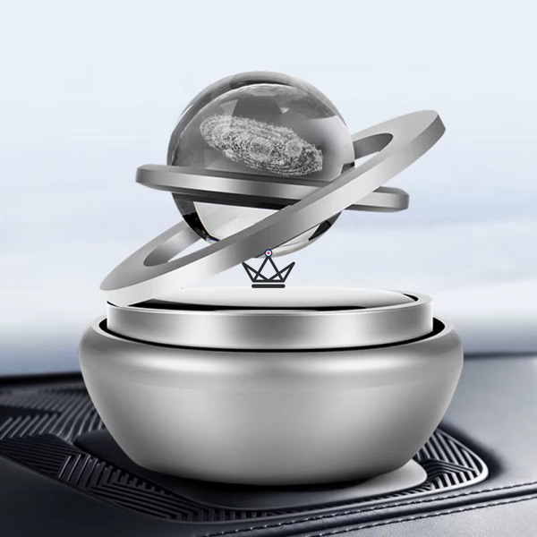 Solar-powered magnetic solar system, rotating rings - HELIA
