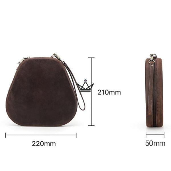 Etui de protection en cuir Apple Airpods Max - LeatherPods Max (personnalisable) - - Etui airpods max personnalisable - Cadeau, Noël, Anniversaire, Original - Atelier Atypique