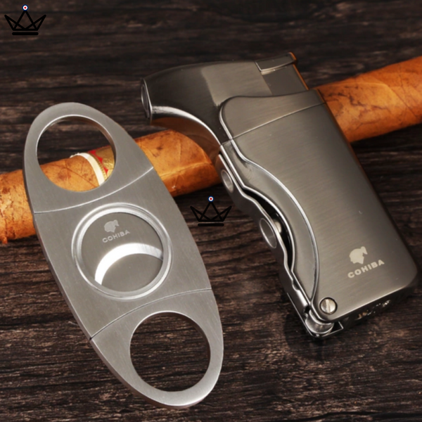 Cave à cigare de voyage - SIGNATURE STYLE - - - Cadeau, Noël, Anniversaire, Original, Fête des pères, fête des mères - Atelier Atypique