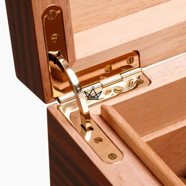 Cave à Cigare Premium - Majestatis Doublis - - cave - Cadeau, Noël, Anniversaire, Original, Fête des pères, fête des mères - Atelier Atypique