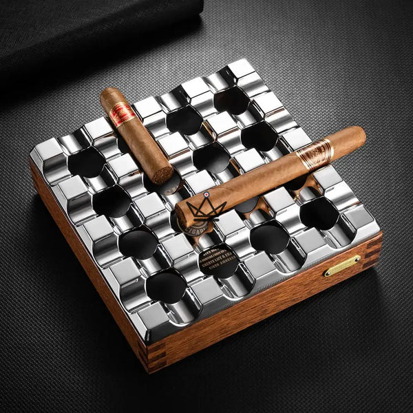 Cendrier de Luxe pour Cigare - Prisme Prestige - - cendrier - Cadeau, Noël, Anniversaire, Original, Fête des pères, fête des mères - Atelier Atypique