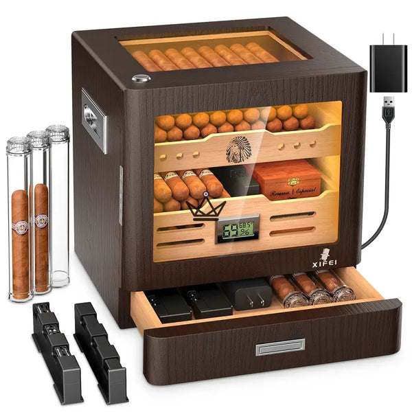 Luxuriöser Zedernholz-Humidor – Dominion Legacy