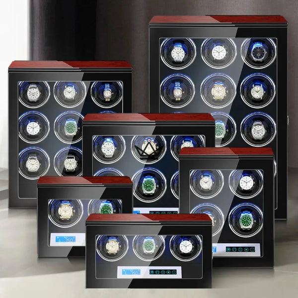 Remontoir de Montres Automatiques Prestige – Winder Lux - - Remontoirs - Cadeau, Noël, Anniversaire, Original, Fête des pères, fête des mères - Atelier Atypique