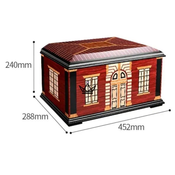 Cave à Cigares de luxe - Domus Aurum - - cave a cigare - Cadeau, Noël, Anniversaire, Original, Fête des pères, fête des mères - Atelier Atypique