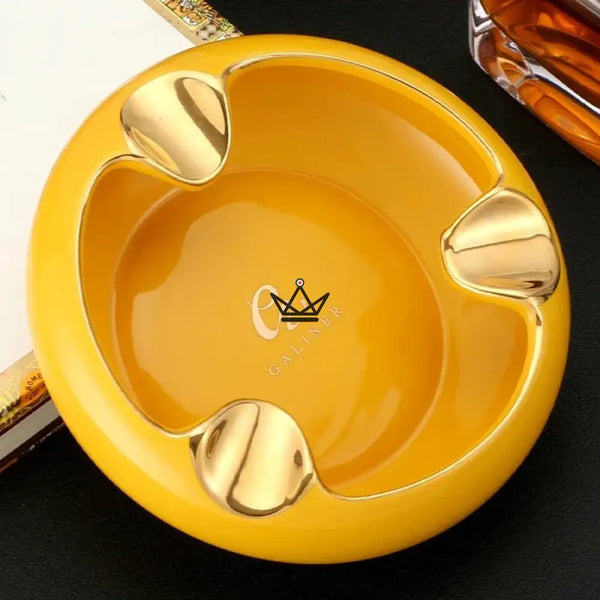 Cendrier à Cigare en Céramique - Smoky Elegance - - cendrier - Cadeau, Noël, Anniversaire, Original, Fête des pères, fête des mères - Atelier Atypique