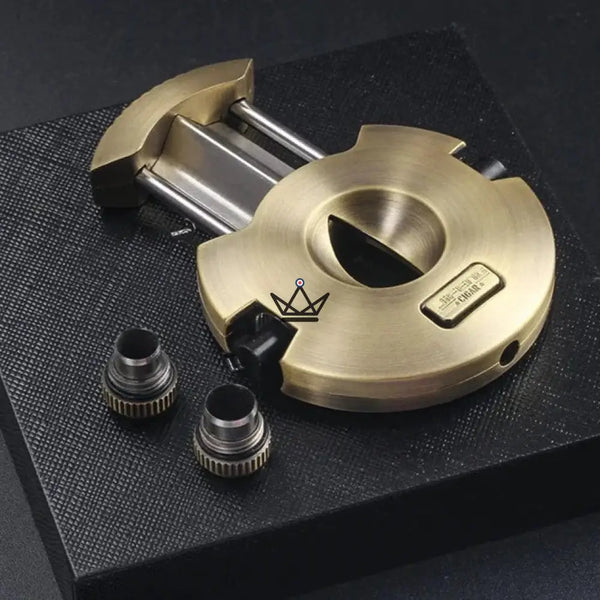 Coupe-Cigare Circulaire - Modern Edition - - coupe cigare - Cadeau, Noël, Anniversaire, Original, Fête des pères, fête des mères - Atelier Atypique