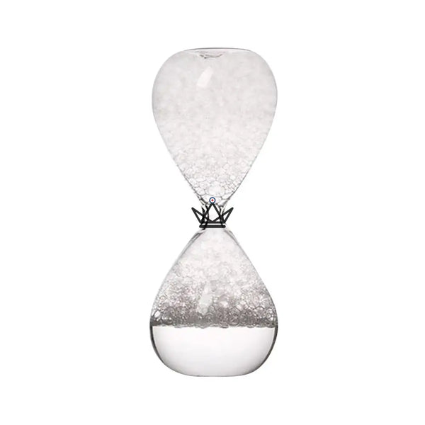 Glass bubble hourglass, colored liquid 8 × 20 cm - NIMBUS