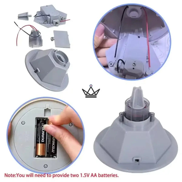 DIY tornado kit, motorized whirlpool simulator — TORNADO – 5/8