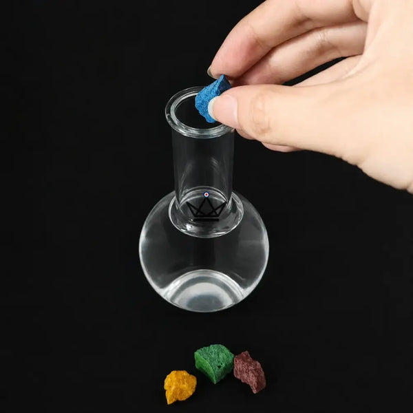 Magical crystal garden in a vial, chemistry experiment — GERMINA – 5/8