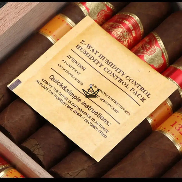 Sachet Humidificateur à Cigares 69% RH – Pack d'Humidification 2 à 3 Mois - - humidificateur - Cadeau, Noël, Anniversaire, Original, Fête des pères, fête des mères - Atelier Atypique