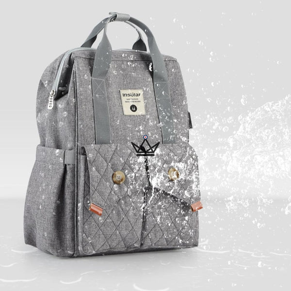 Sac de maternité / à langer - INSÜLAR - - sac de maternité - Cadeau, Noël, Anniversaire, Original - Atelier Atypique