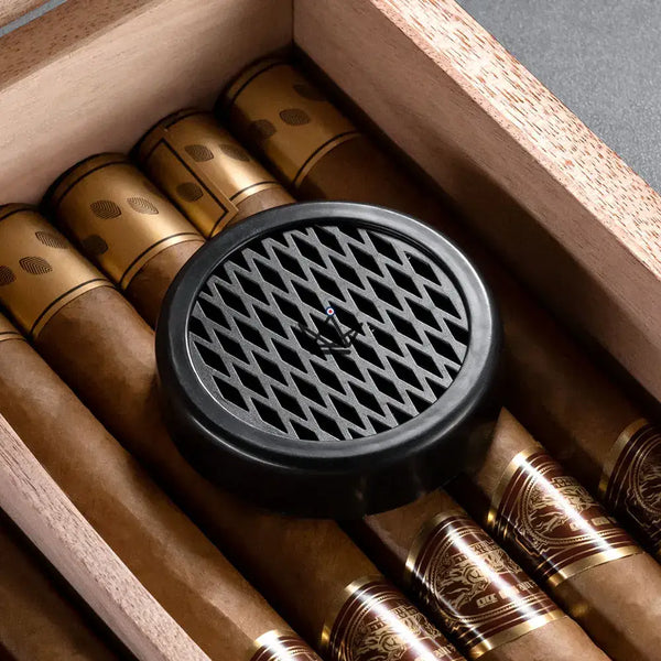 Humidificateur pour Cave à Cigares – ROUND T75 - - humidificateur - Cadeau, Noël, Anniversaire, Original, Fête des pères, fête des mères - Atelier Atypique