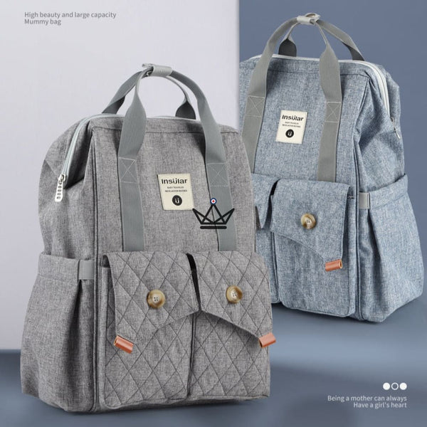 Sac de maternité / à langer - INSÜLAR - - sac de maternité - Cadeau, Noël, Anniversaire, Original - Atelier Atypique