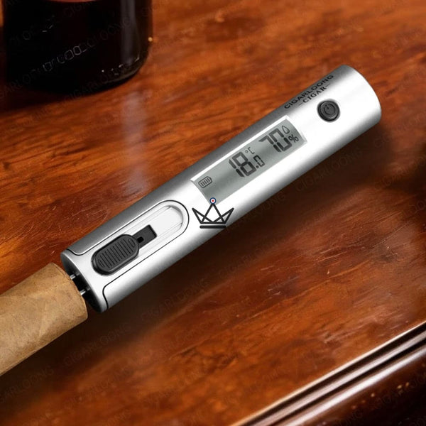 Digital Cigar Hygrometer with Probe - Hygro Probe —