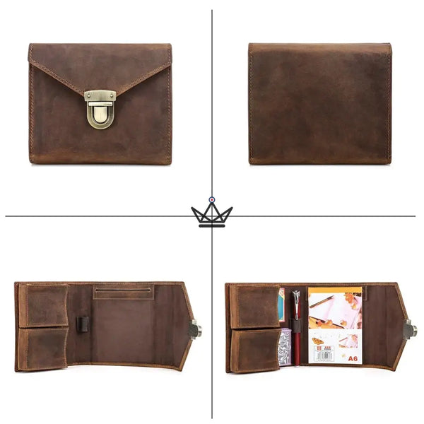 Customizable genuine leather playing card case — VOYAGEUR Cards – 6/9