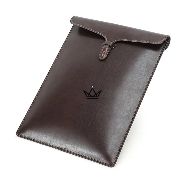 Customisable Leather Macbook Sleeve 13" to 15" - Traveller CONSULAT