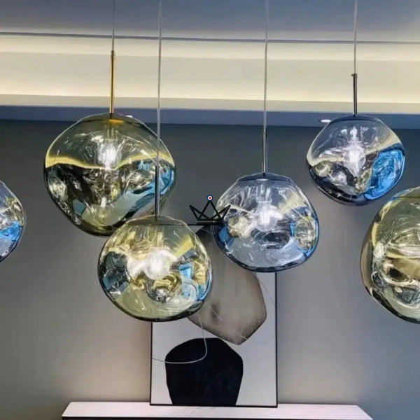 Lustre suspension Luminaire - Melt - - luminaire - Cadeau, Noël, Anniversaire, Original - Atelier Atypique