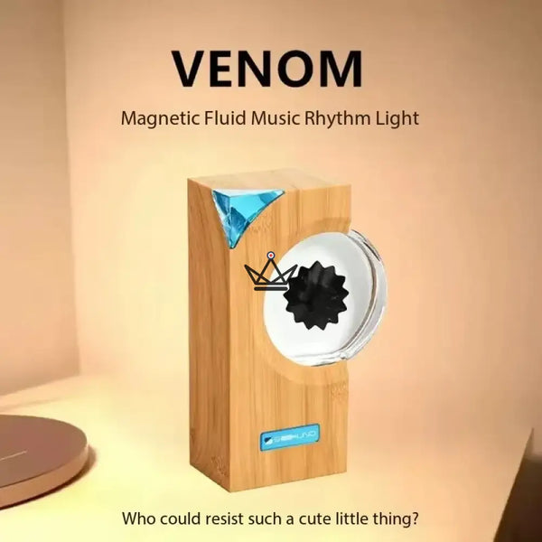 Ferrofluid speaker that dances to the rhythm of the music - ONDA