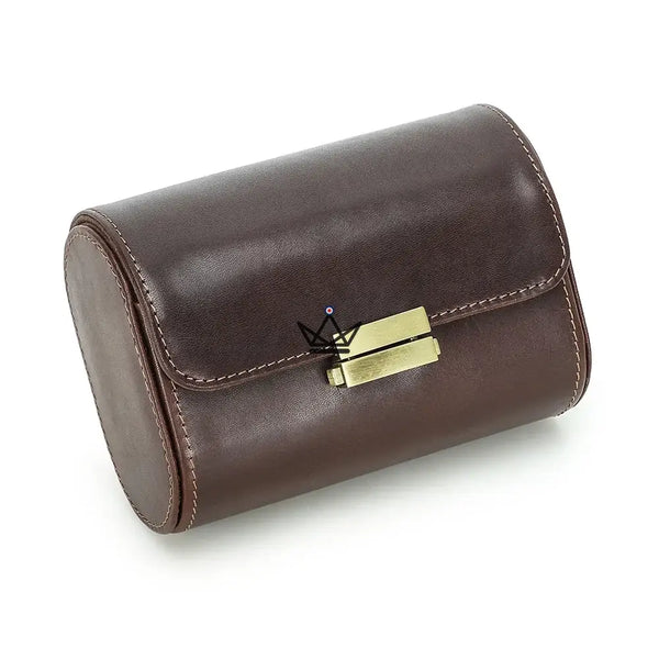 Customizable Leather Travel Watch Case for 1 to 4 Watches — Voyageur CAPSULE – 14/17