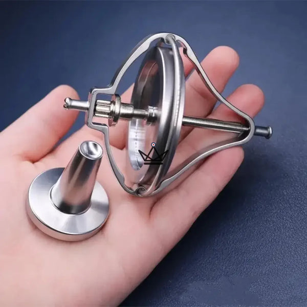 Gyroscope Anti Gravité - Léon Foucault - - Gyroscope - Cadeau, Noël, Anniversaire, Original, Fête des pères, fête des mères - Atelier Atypique