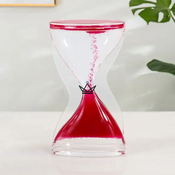Liquid drip hourglass, stress-relief oil timer — PLUVIA – 4/9