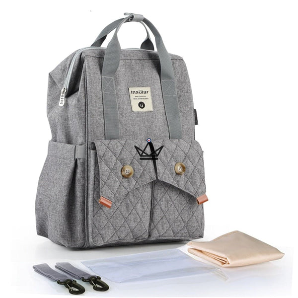 Sac de maternité / à langer - INSÜLAR - - sac de maternité - Cadeau, Noël, Anniversaire, Original - Atelier Atypique