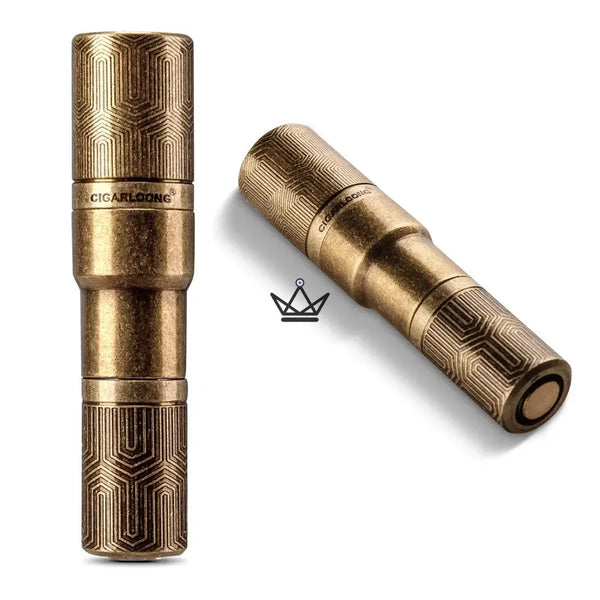 Double cigar punch with engraved retro design, 2 diameters — FILIGRANE – 14/14