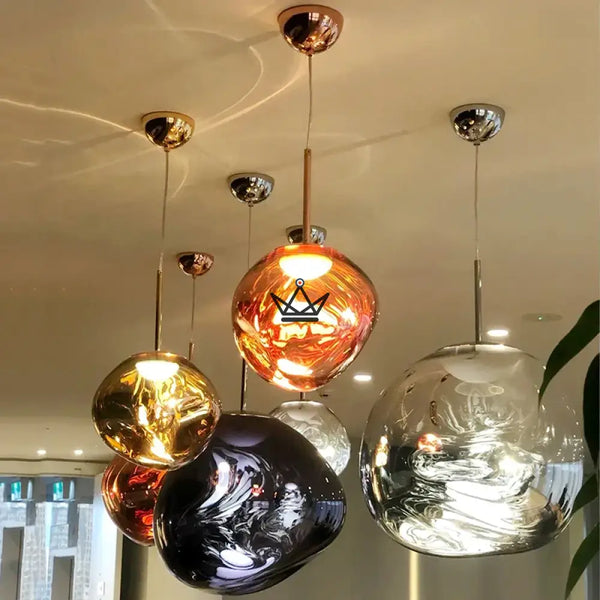 Lustre suspension Luminaire - Melt - - luminaire - Cadeau, Noël, Anniversaire, Original - Atelier Atypique