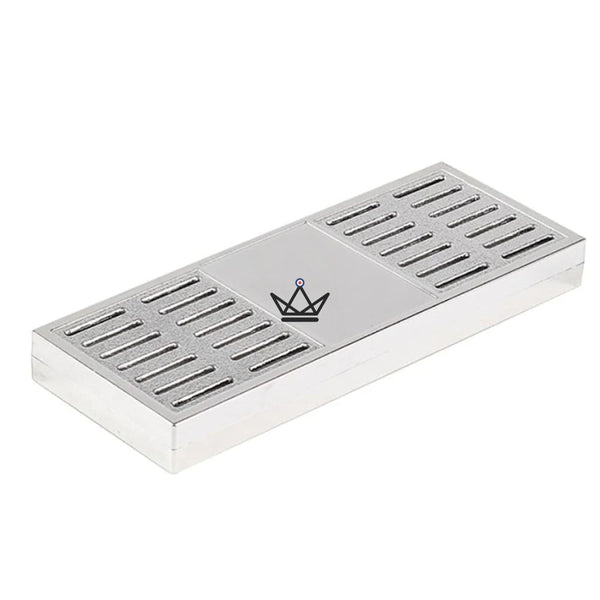 Humidifier BIG BAREZ — 166 × 64 × 18 mm, 100 Cigars | Cigar Humidor, Silver