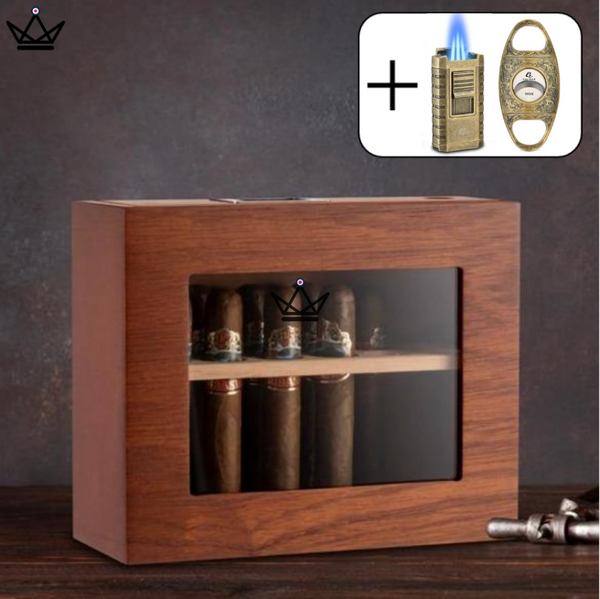 Cave à Cigares - VERTIGO - - Cave à cigare TOP - Cadeau, Noël, Anniversaire, Original, Fête des pères, fête des mères - Atelier Atypique