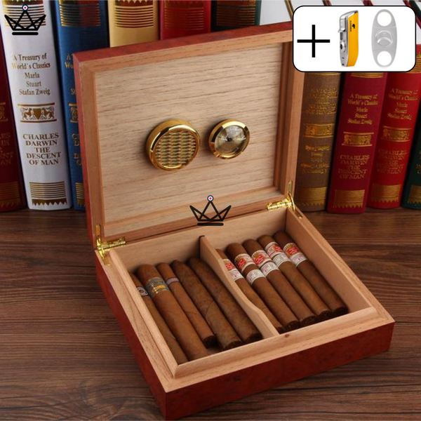 Cave à Cigare - WOOD MAGNET - - Cave à cigare Out - Cadeau, Noël, Anniversaire, Original, Fête des pères, fête des mères - Atelier Atypique