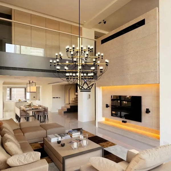 Luminaire Lustre Plafonnier - Stellar Orion - - luminaire - Cadeau, Noël, Anniversaire, Original, Fête des pères, fête des mères - Atelier Atypique