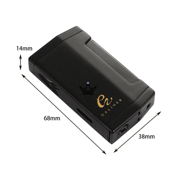 Briquet Chalumeau 2 Torches - GOLDYR - - Briquet Out - Cadeau, Noël, Anniversaire, Original - Atelier Atypique