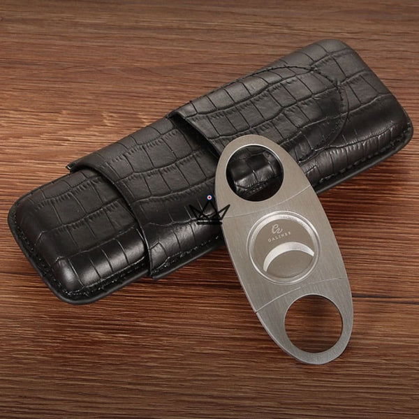 Etui à cigare en cuir - Beast - - etui cigare - Cadeau, Noël, Anniversaire, Original - Atelier Atypique