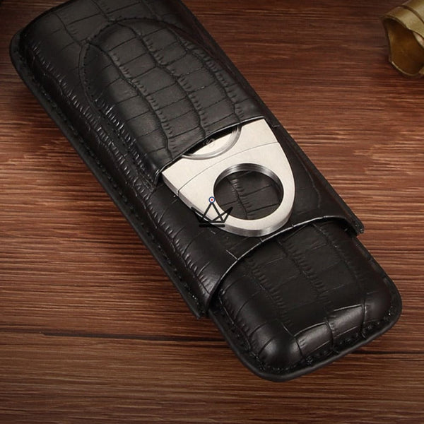 Etui à cigare en cuir - Beast - - etui cigare - Cadeau, Noël, Anniversaire, Original - Atelier Atypique