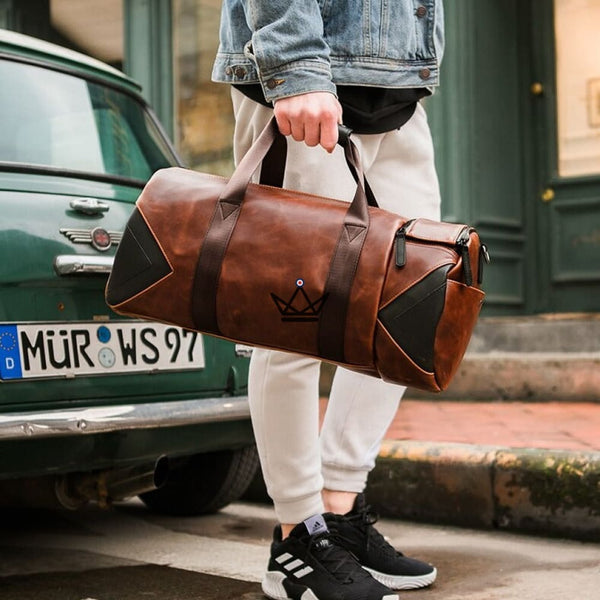 Sac de voyage vintage - LIAM - - Sac de voyage Weekender - Cadeau, Noël, Anniversaire, Original - Atelier Atypique