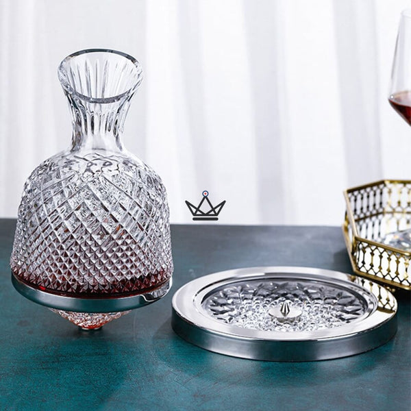 Carafe rotative à décanter le vin - KingWine Luxe - - carafe à decanter - Cadeau, Noël, Anniversaire, Original Atelier Atypique
