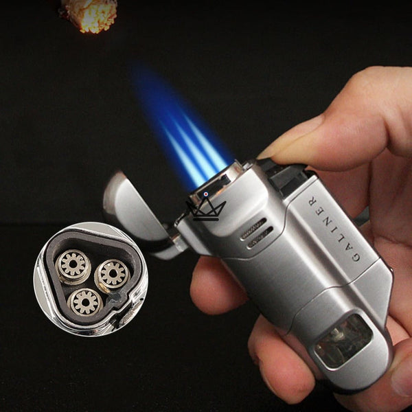 Pack briquet torche et Coupe-cigare - Incendium - - coffret cigare - Cadeau, Noël, Anniversaire, Original - Atelier Atypique