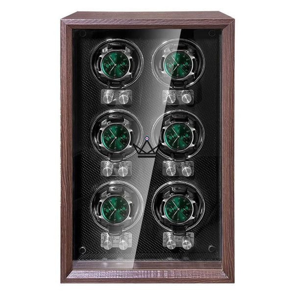 Remontoir pour montres automatiques 4 à 6 emplacements - Ebony Luxe - Atelier Atypique