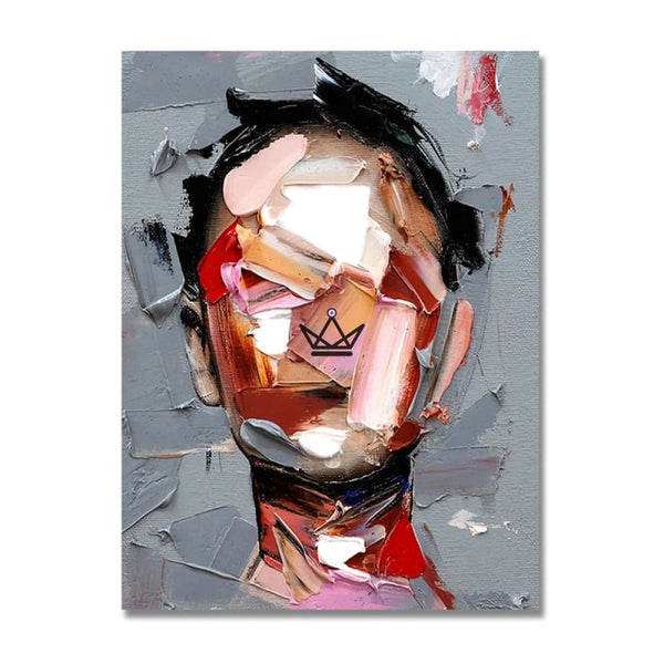 Peinture à l'huile sur toile XXL - Profondeur d'âme - - toile - Cadeau, Noël, Anniversaire, Original - Atelier Atypique