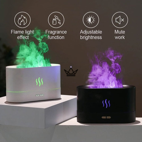 Diffuseur d'huile essentielle - FIRE BLAZE - - Diffuseur Huiles - Cadeau, Noël, Anniversaire, Original - Atelier Atypique