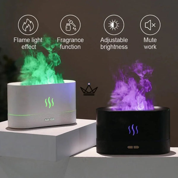 Diffuseur d'huile essentielle - FIRE BLAZE - - Diffuseur Huiles - Cadeau, Noël, Anniversaire, Original - Atelier Atypique