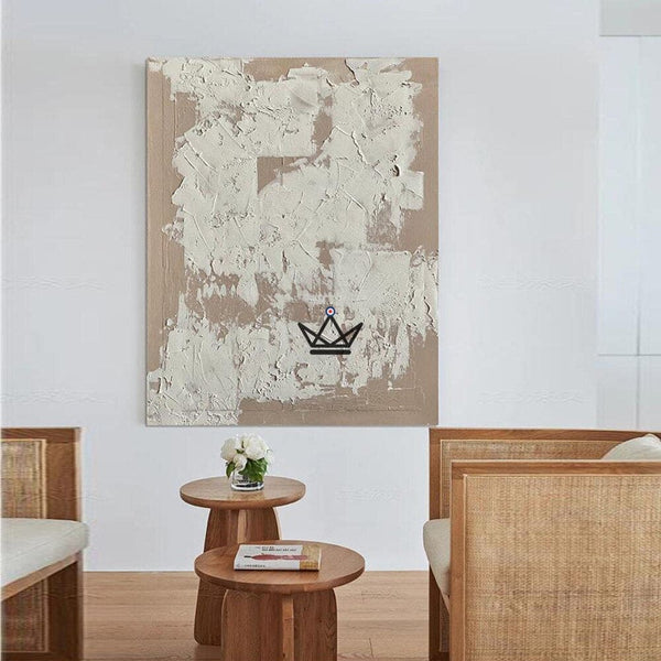 Peinture à l'huile sur toile XXL - Ébullition Moderne - - toile - Cadeau, Noël, Anniversaire, Original - Atelier Atypique