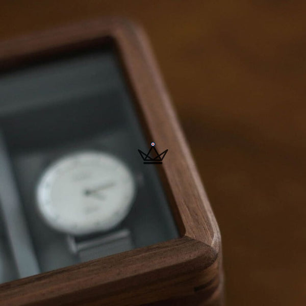 Coffret de rangement pour montre de luxe - Custodia Temporum - - Remontoirs - Cadeau, Noël, Anniversaire, Original - Atelier Atypique