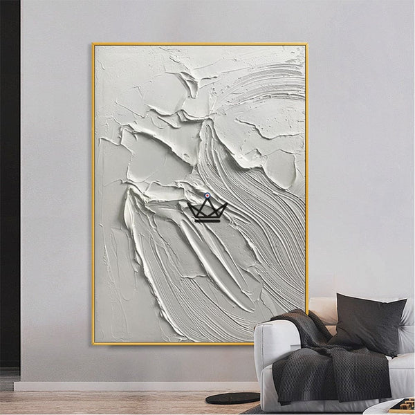 Peinture à l'huile sur toile XXL - Contraste Intense - - toile - Cadeau, Noël, Anniversaire, Original - Atelier Atypique