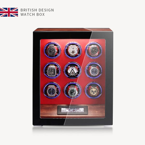 Remontoir pour montres automatiques - Atmos (Verrouillage empreinte digitale) - - Remontoirs - Cadeau, Noël, Anniversaire, Original - Atelier Atypique