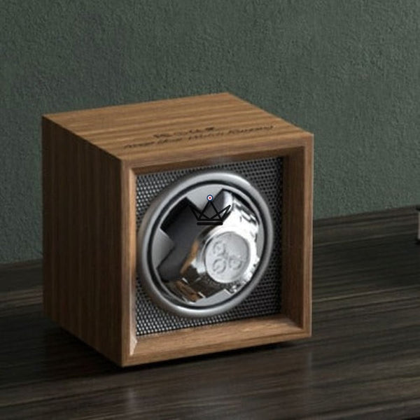 WoodWind Automatic Watch Winder — Walnut & LED, 1 to 4 watches | 5 modes – 4/10